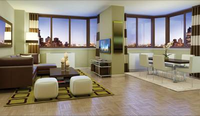 Rent Stabilized Luxury Doorman 2br/2ba, No Fee, Outdoor Space, Fitness Center, Garage.