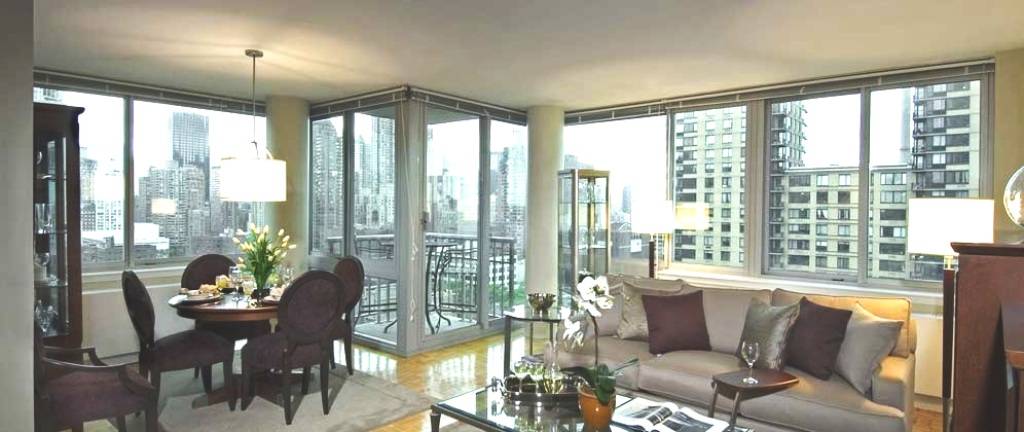 Upper West Side. Columbus Cirlce. 2 Bedroom. 2 Bath. Central Park. Washer & Dryer in Unit.  Private Balcony. Lincoln Center