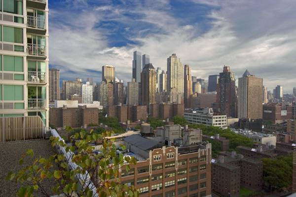 Upper West Side, West 60's, Sunny and Large Alcove Studio, Floor to Ceiling windows, Great Closet Space