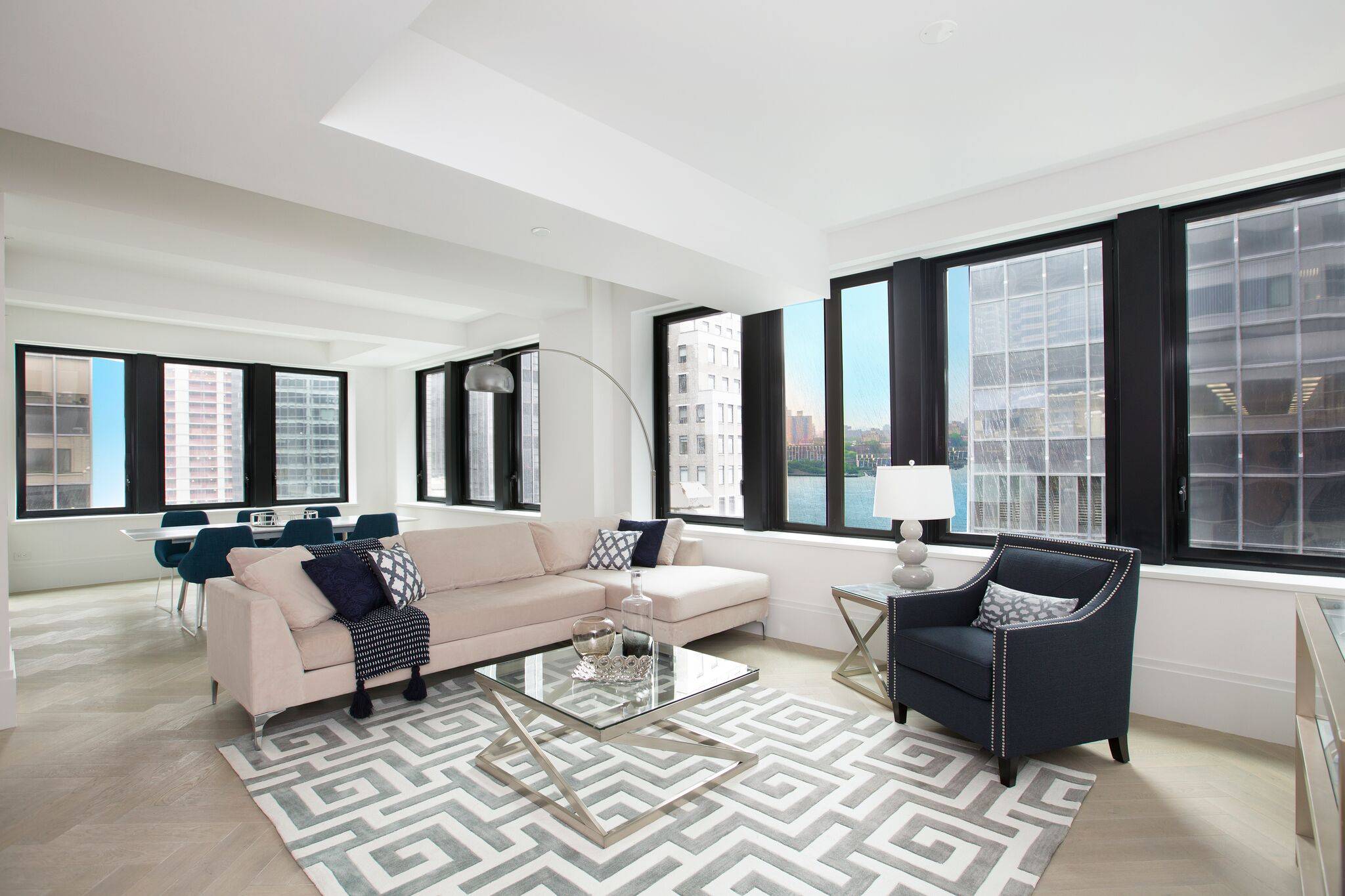 101 WALL ST SPECTACULAR FULL FLOOR***5 BEDROOM PLUS HOME OFFICE***BRAND NEW***NEVER LIVED IN