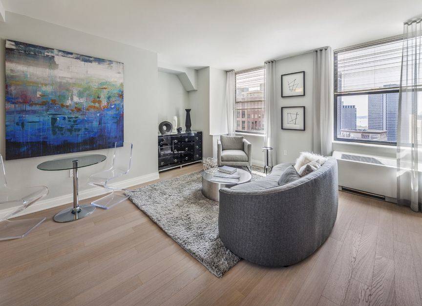 No Fee One Bedroom Apartment and Washer/Dryer in Unit in Brand New, Amenity Filled FiDi Building