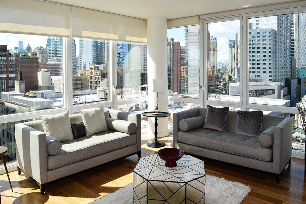 No Fee Large One Bed Apartment in Downtown Brooklyn Luxury Building