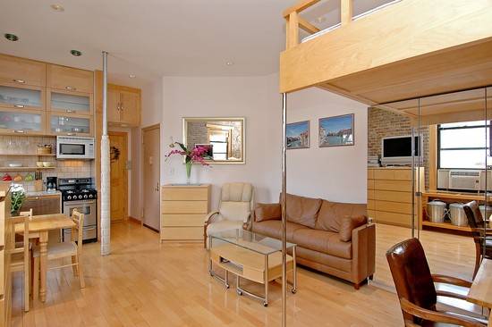 RENOVATED, FURNISHED C0ZY STUDIO, PRIME COLUMBUS CIRCLE  LOCATION,WITH OPEN VIEWS