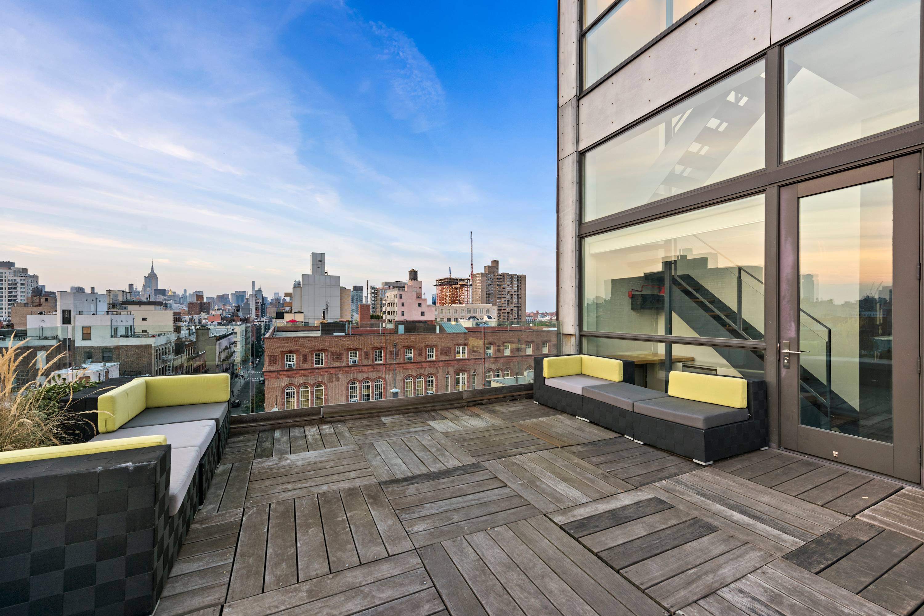 BREATHTAKING VIEWS, 2 Bed Penthouse w/3 Private Terraces & 14 Ft. Wall of Windows
