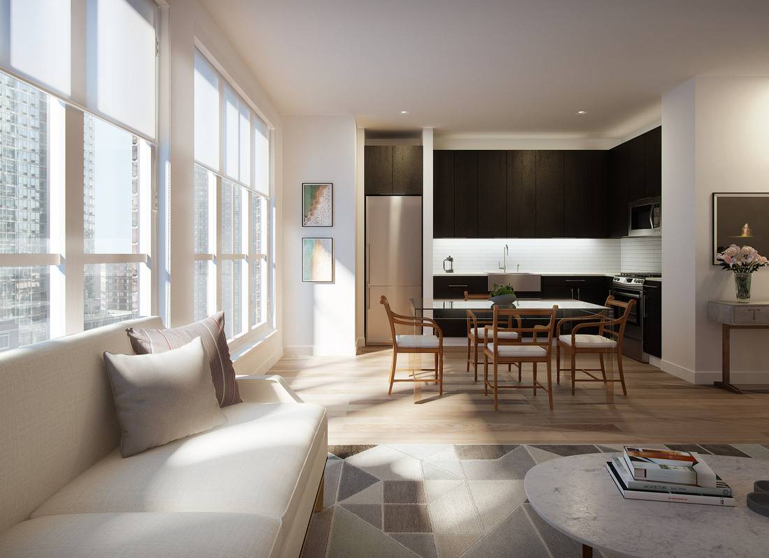 New Development Hell's Kitchen Luxury Rental No Fee One Bedroom