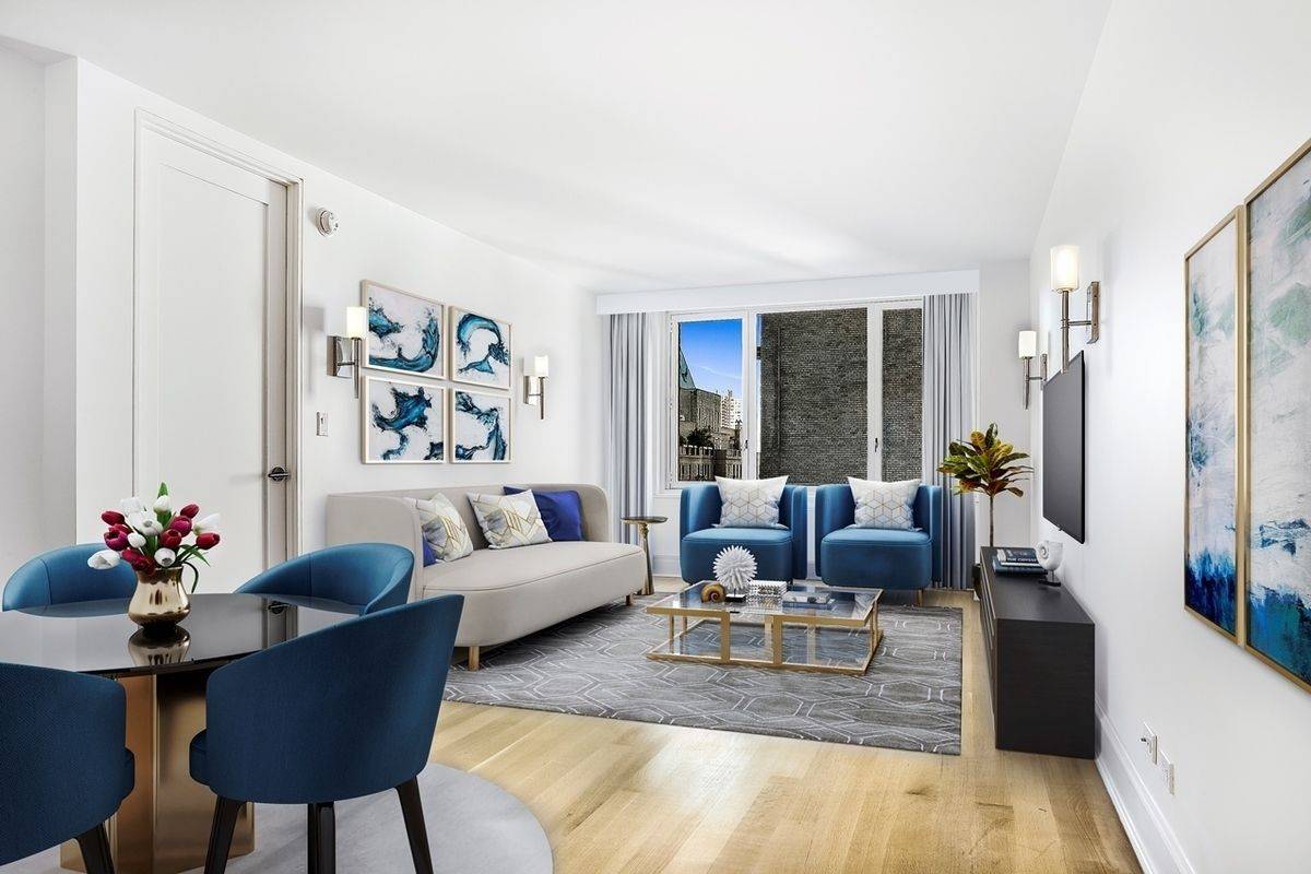 FULL SERVICE BUILDING**BEAUTIFUL 1BR ON BILLIONAIRES ROW **GREAT INVESTMENT OPPORTUNITY**STEPS FROM TIME SQUARE,THEATER DISTRICT,CENTRAL PARK,