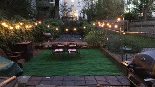 Private Backyard in Uptown Hoboken