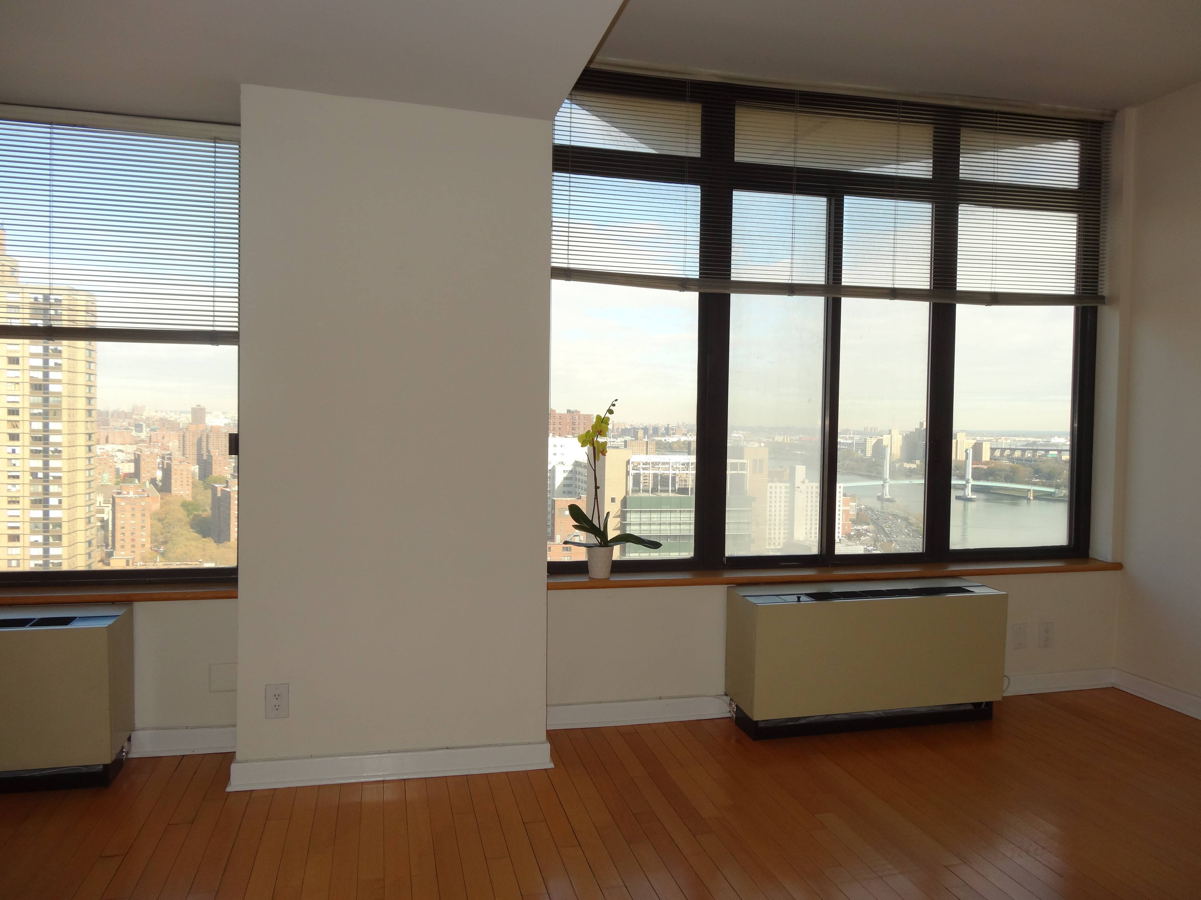UPPER EAST LOVELY BRIGHT STUDIO RENTAL W VIEWS