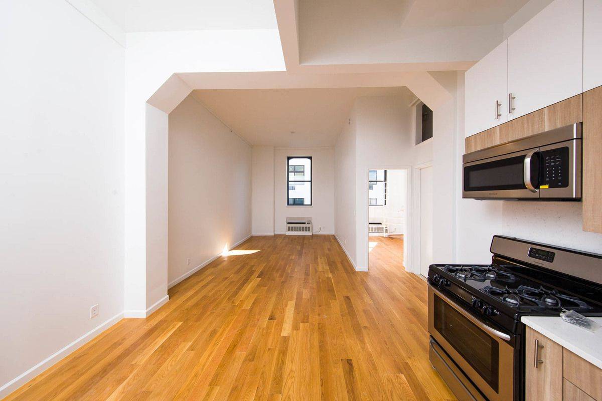 Brand New Luxury Studio with High Ceilings, Large Windows, Roof Deck, Laundry, Parking, Zipcar - 1.5 Months Free & No Fee