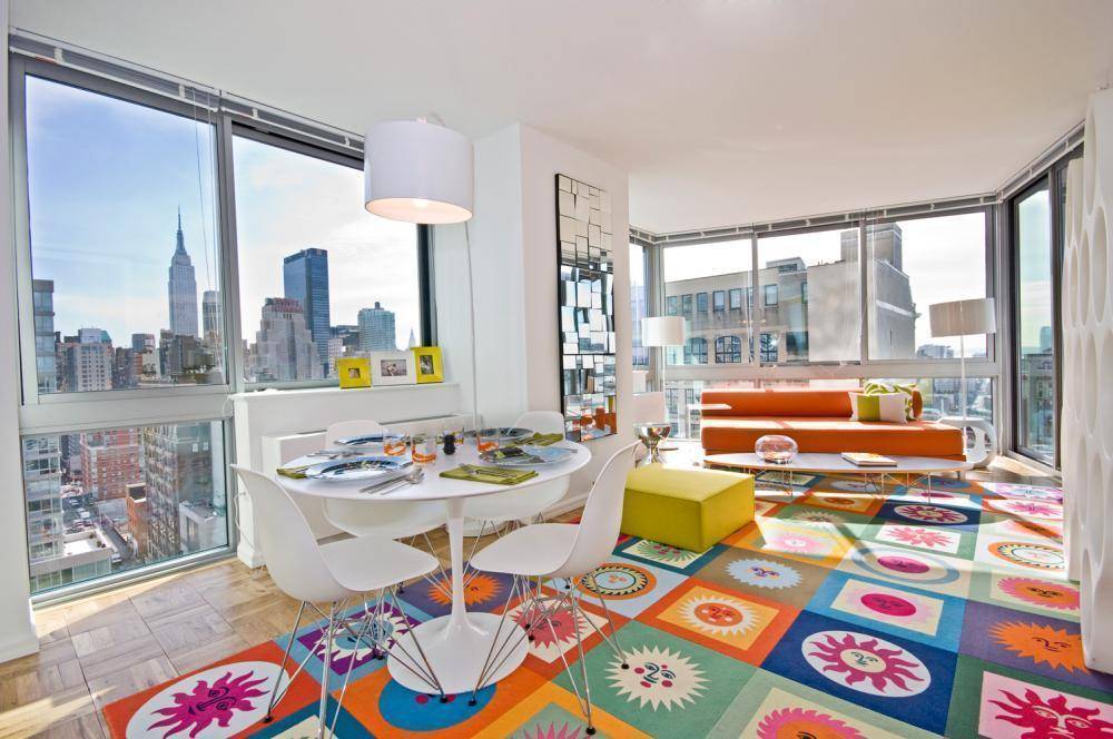 MIDTOWN WEST. HUGE TWO BEDROOM TWO BATH. FULL SERVICE BUILDING. BALCONY. $4995