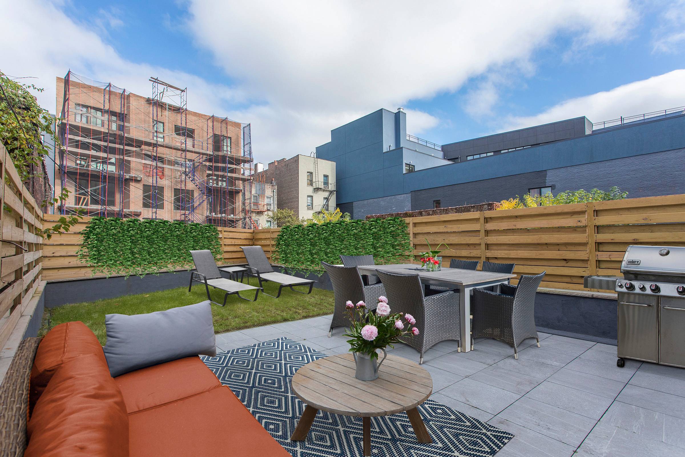 BRAND NEW DUPLEX WITH BACKYARD IN PROSPECT HEIGHTS !