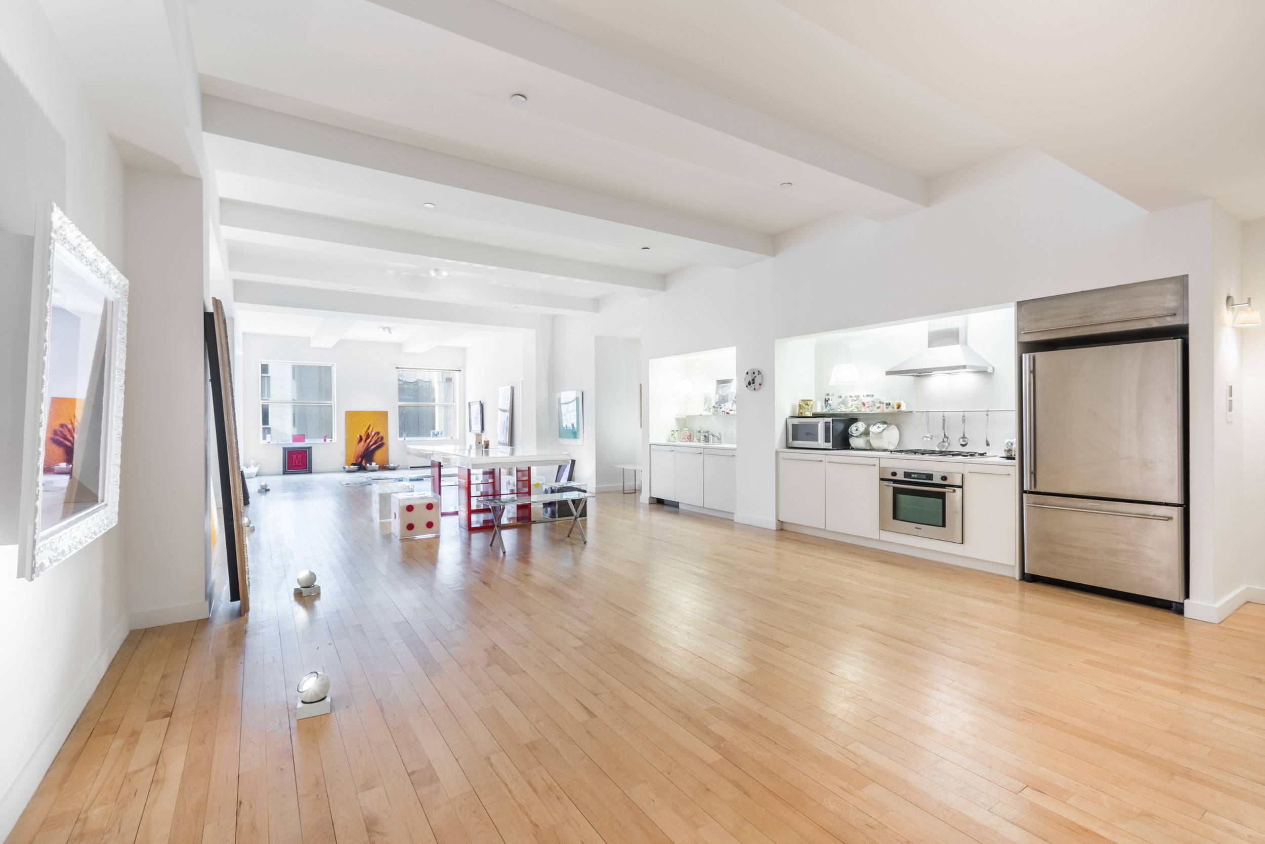 The Salt Queen's Majestic 1809 SF Loft at Philippe Starck's Full-Service Doorman Building in Financial District!