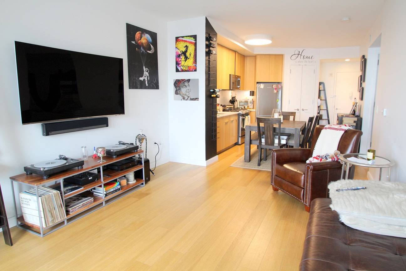 NEW TO MARKET - NO FEE - GORGEOUS WEST SIDE 1BR, 1 BATH with BALCONY & WATER VIEWS