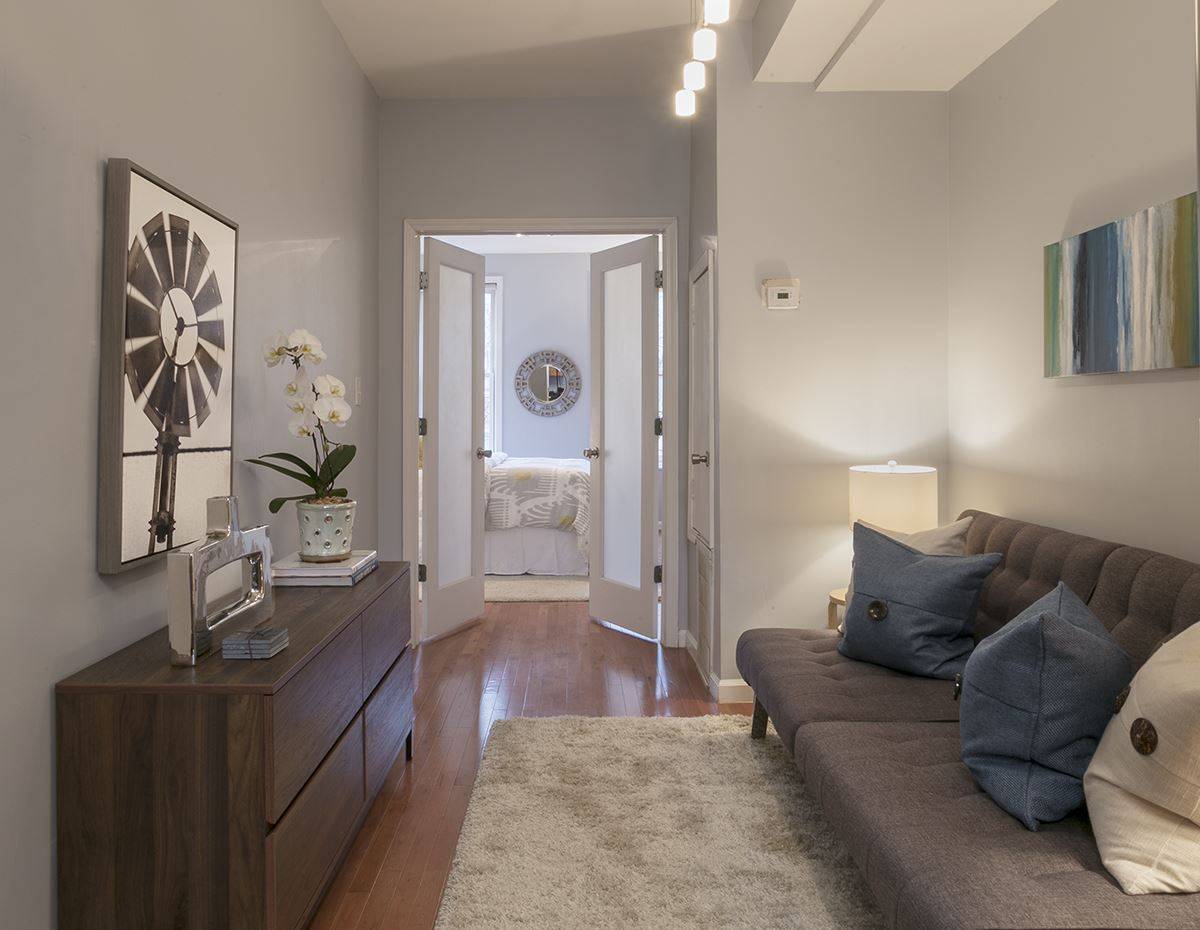 Every inch of space is wonderfully utilized in this lovely 1 Bedroom