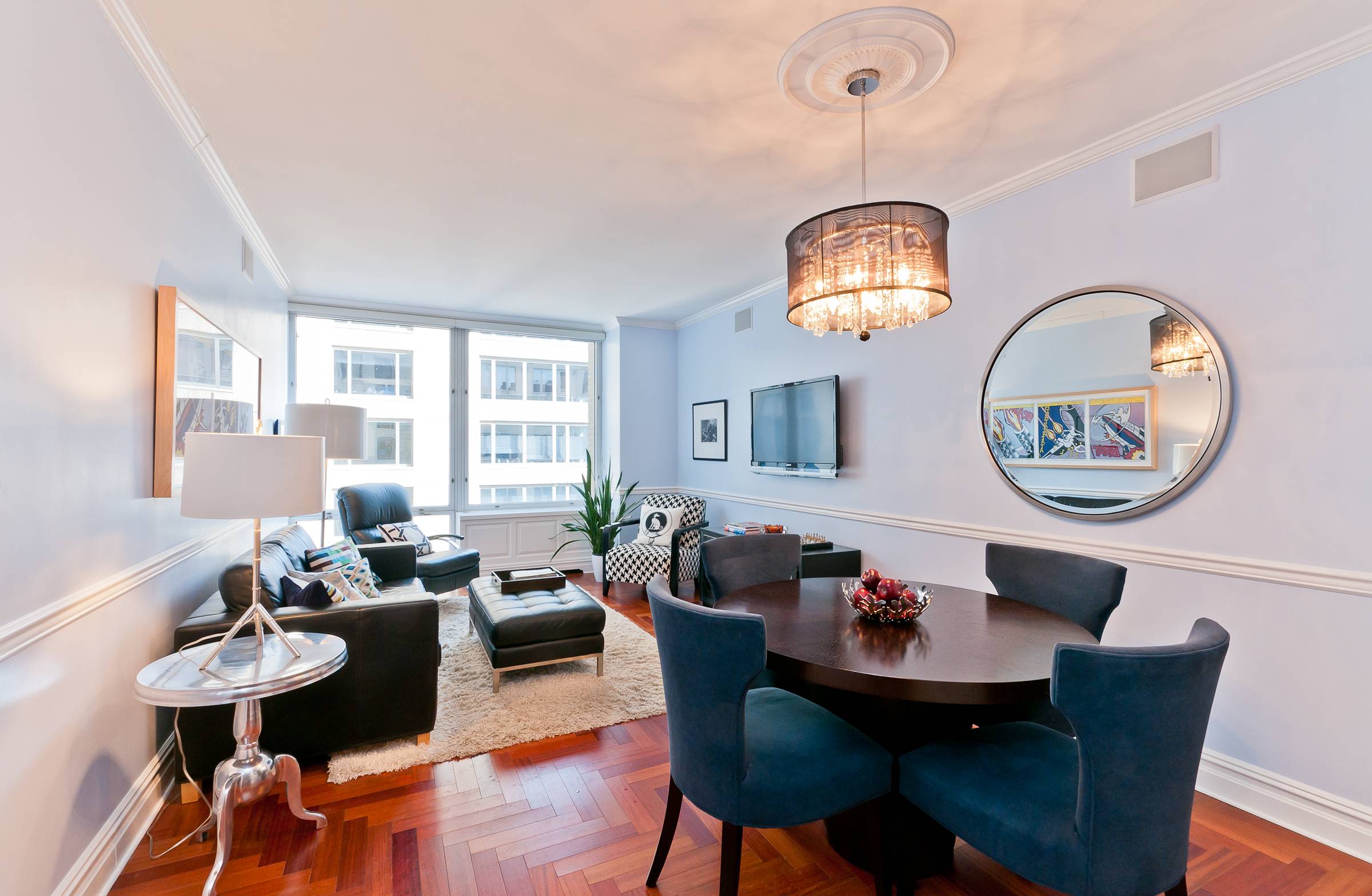 Upper West Side--Trump Place  220 Riverside Boulevard, Magnificient One Bedroom, 1.5 Bath Luxury renovated Condominium