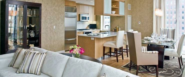 Stunning 2 Bedrooms, 2 Luxurious Spa Inspired Baths in Battery Park. Bamboo Floors and Energy efficient Floor to Ceiling Windows, Washer/Dryer, Stunning River Views.