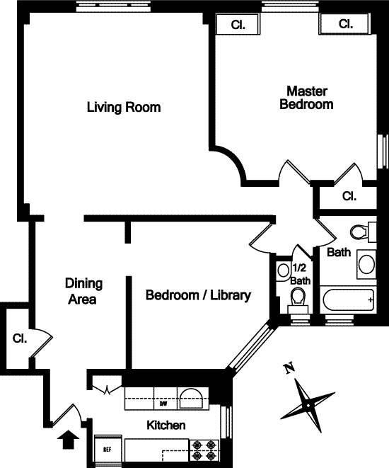SPECTACULAR 1000SQF TWO BDR~EXCEPTIONAL LIGHT~OPEN CITY VIEWS