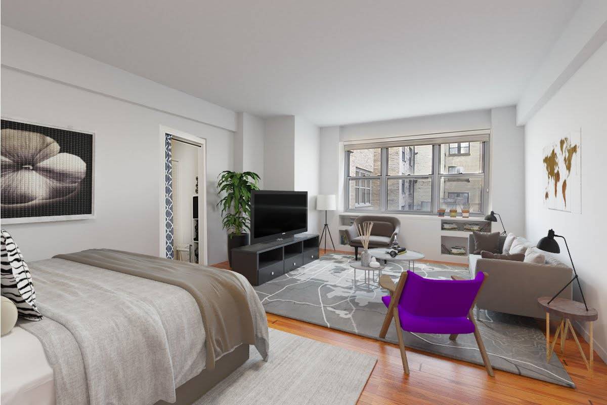 Park Avenue Fully Renovated Studio for Rent! Electricity Included!