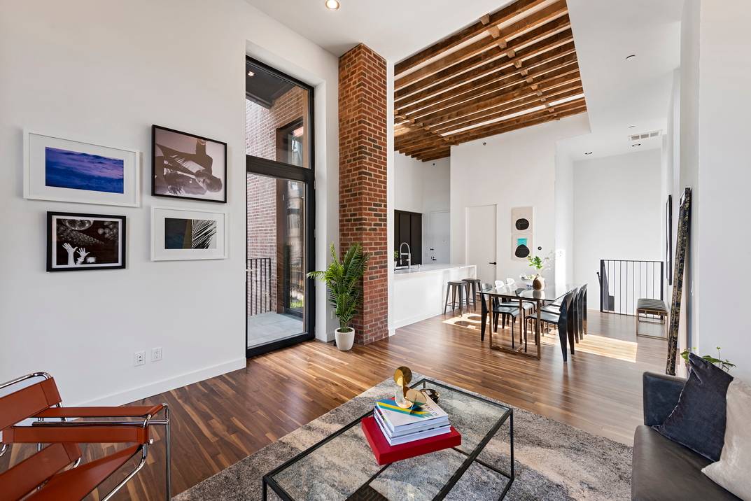 Magnificent Former Schoolhouse 2 Bedroom Loft-like Duplex with Private Garden & Terrace