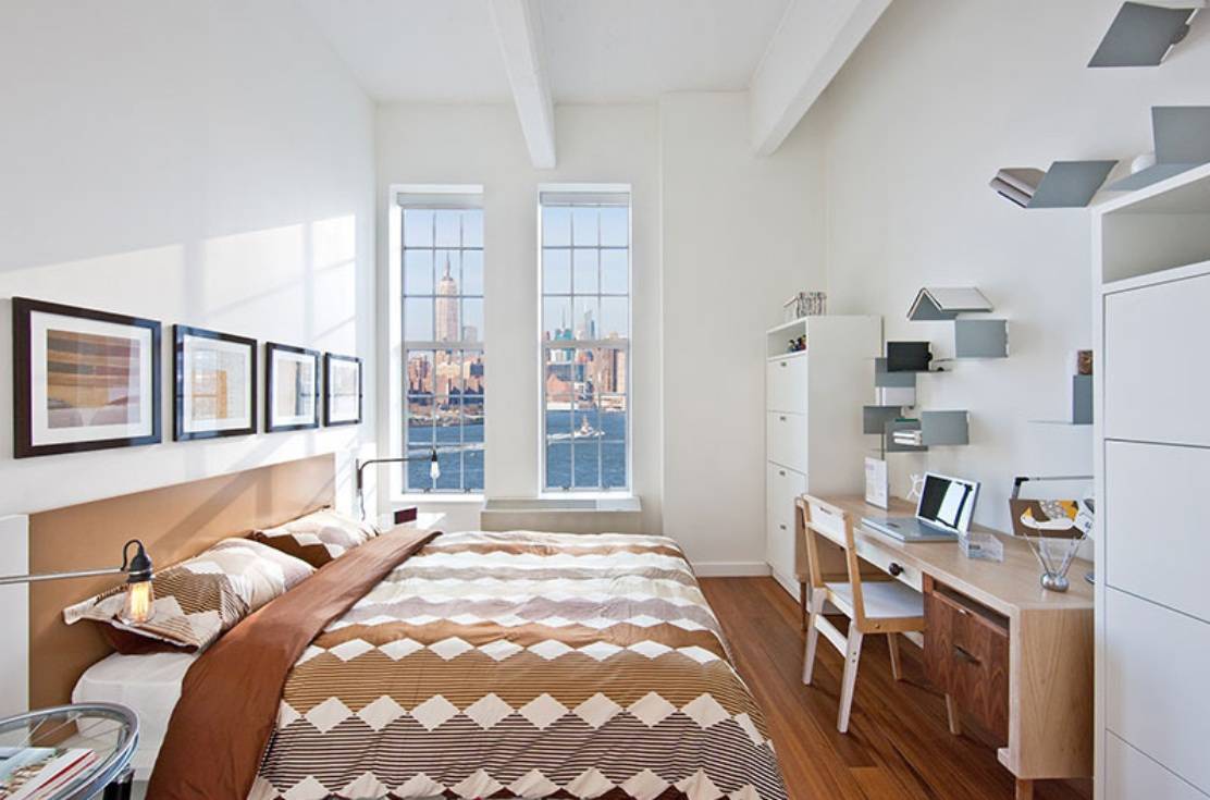 Williamsburg -  River and Skylines Views - Full Service Lofty Building - Soaring Ceilings One Bedroom  One Bathroom for rent