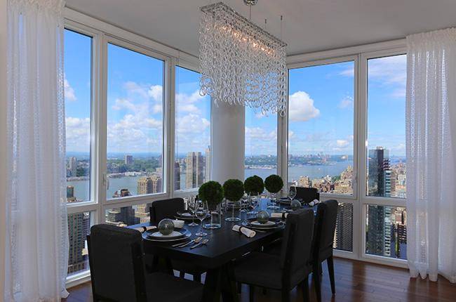Upper West Side,  2 Bedroom  2.5 Bathrooms,  Stunning Views, Great Closets, Washer & Dryer, High Ceilings, Windowed Kitchen, Steps to Central Park, Pool, No Fee