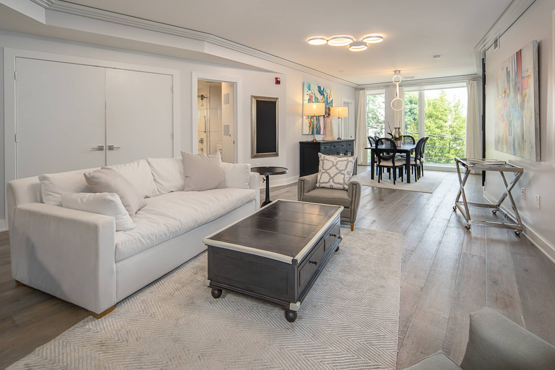 Manhattan finishes in Jersey City. 3 Bed + 2.5 Bath w/ deeded indoor parking, low monthlies and tax abatement.