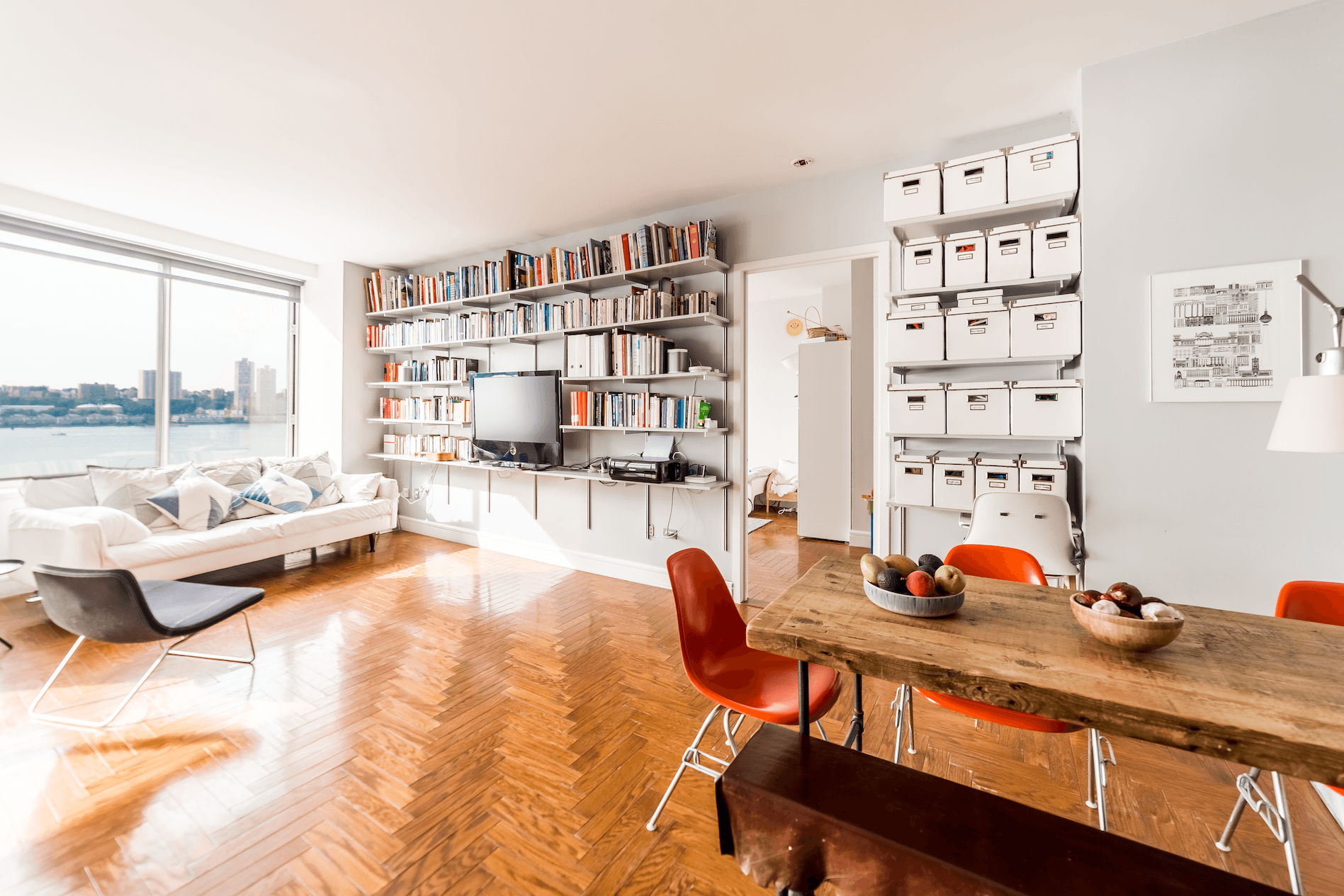 Beautiful Junior-4 apartment with stunning Hudson River views