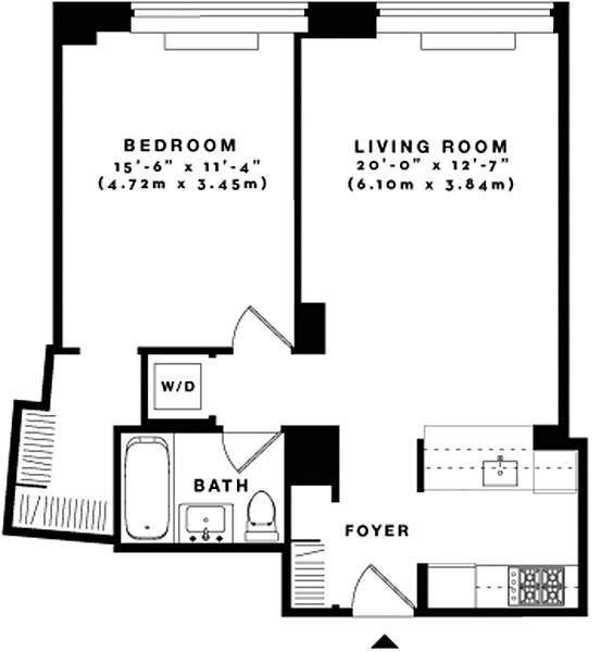Spacious One Bedroom Apartment Available for Rent Now!