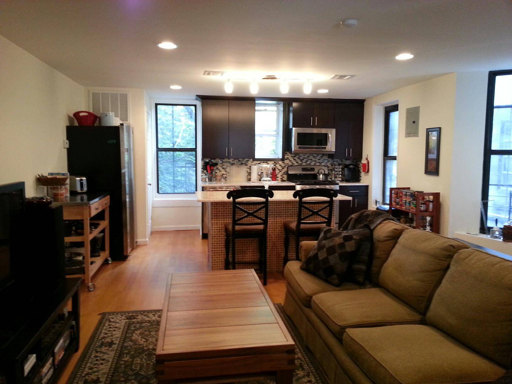 No Fee - Huge  Floor-through Renovated 2 Bedroom For Rent in Greenpoint near McCarren Park