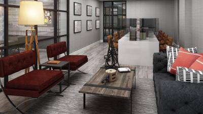 NO FEE! Large Studio in LIC with sleeping nook and huge private terrace!