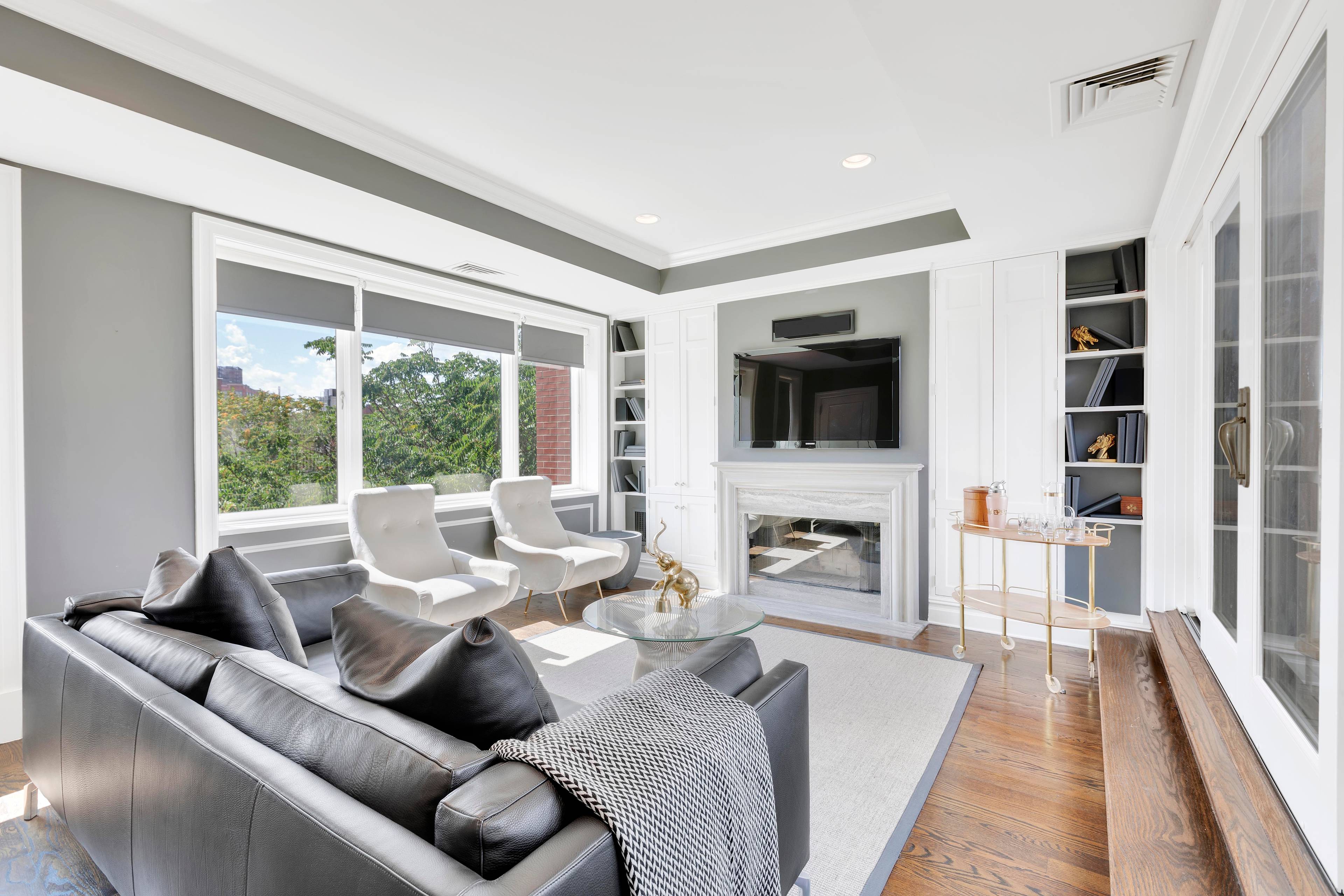 TRIPLEX Penthouse with Private rooftop terrace, skylight, & two fireplaces in the HEART OF THE WEST VILLAGE!