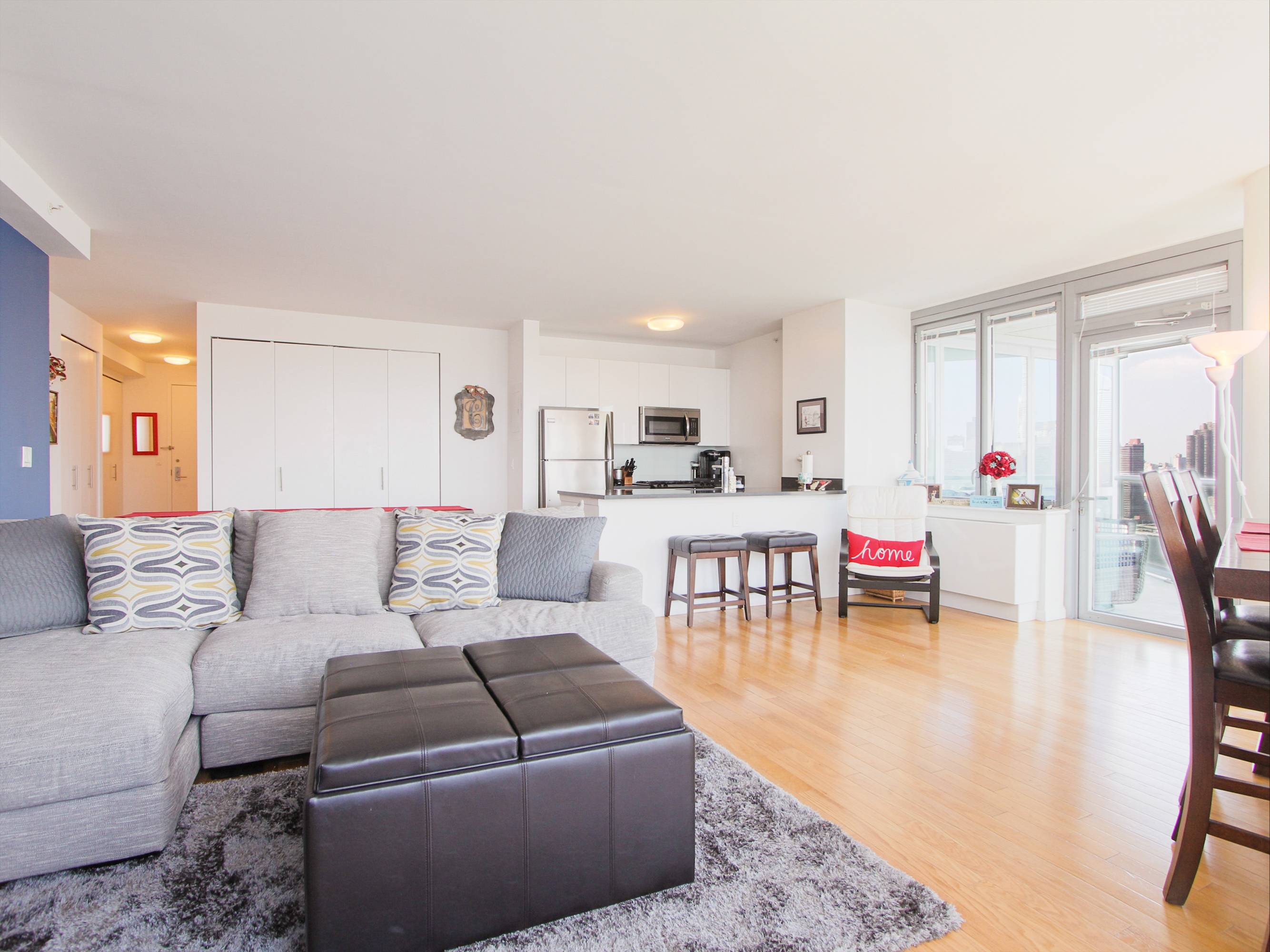 Live At The Center Of It All: The Finest 2 Bedroom/2 Bathroom Apartment In Long Island City At 4545 Center Boulevard!
