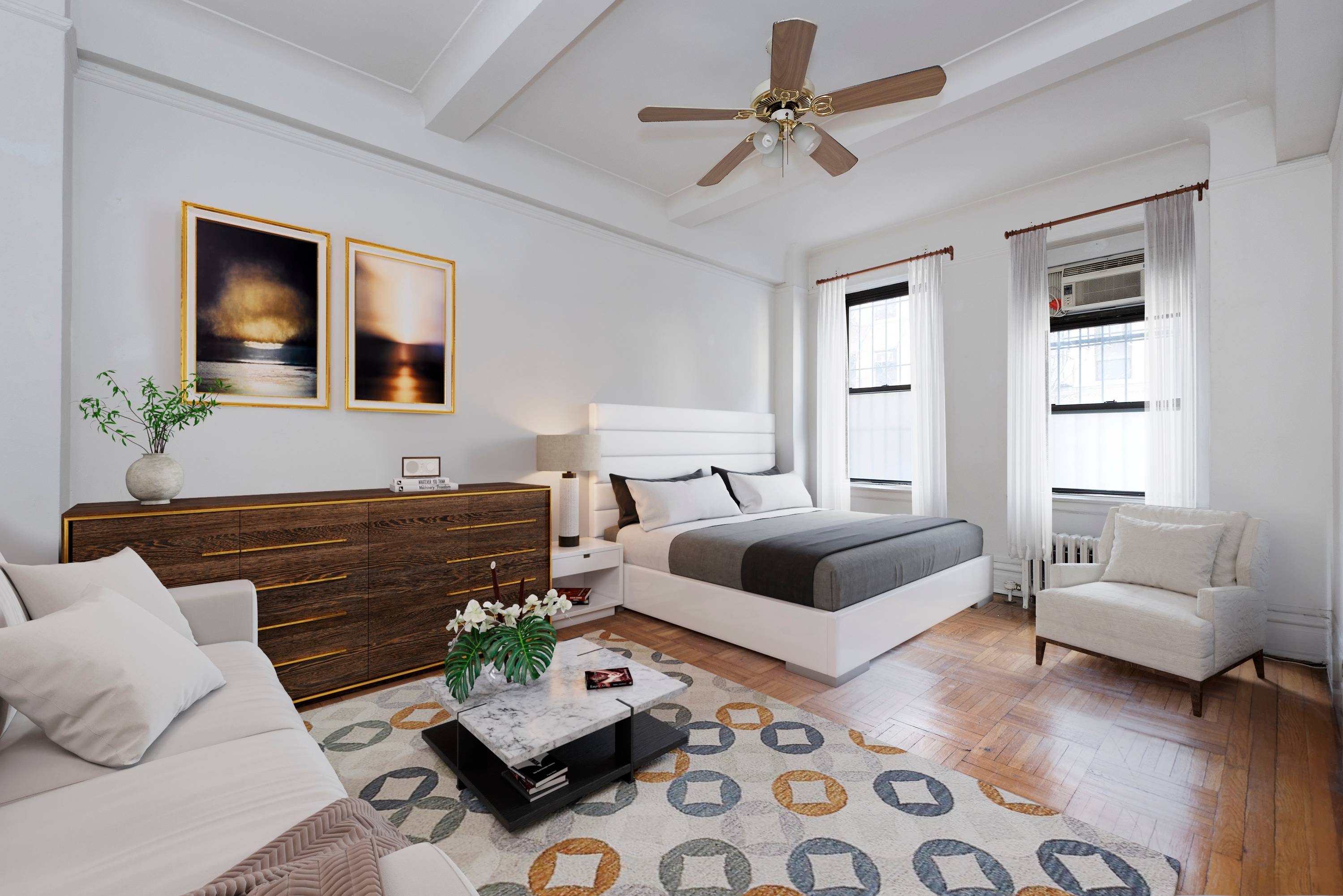 SPACIOUS STUDIO ALONG CENTRAL PARK