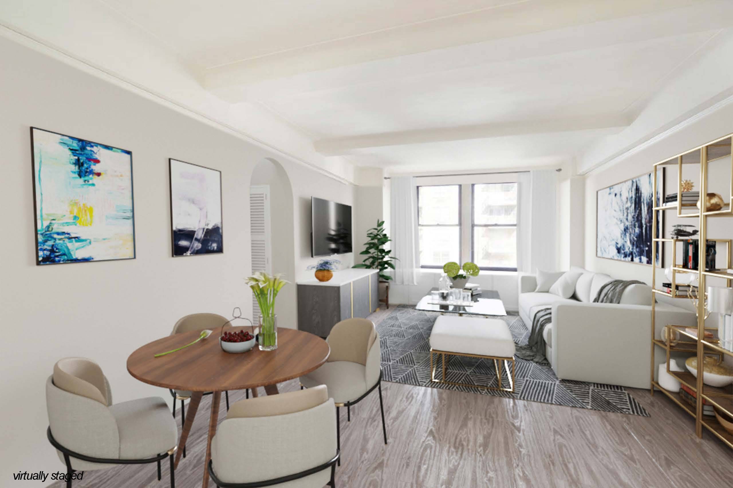 Built in 1928, 308 East 79th cooperative is clad in limestone and brown brick, carved in limestone shells and terracotta.