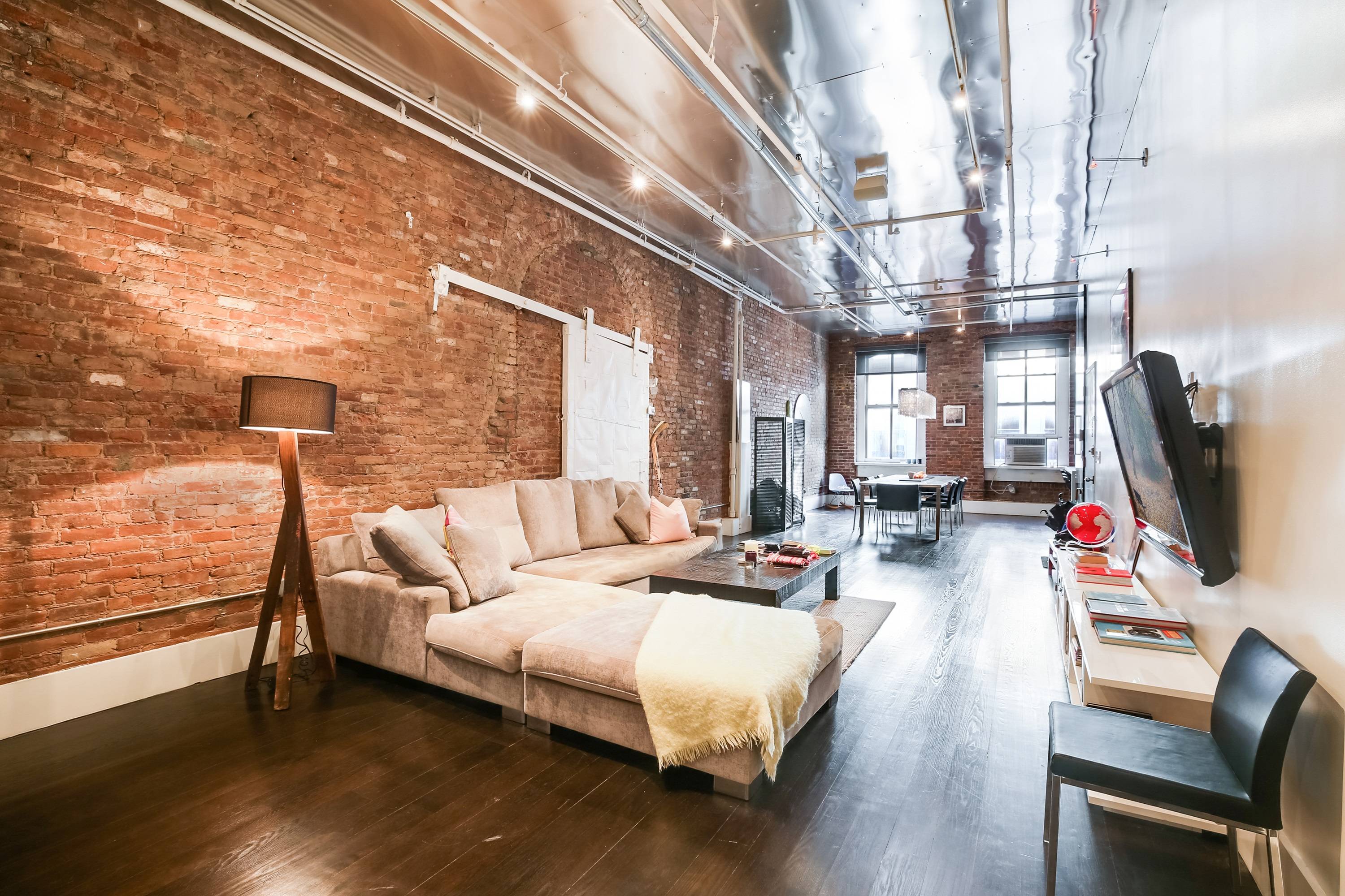 True SOHO 2 Bed/1.5 Bath Loft  and Beautiful Finishes Throughout! AMAZING Space!