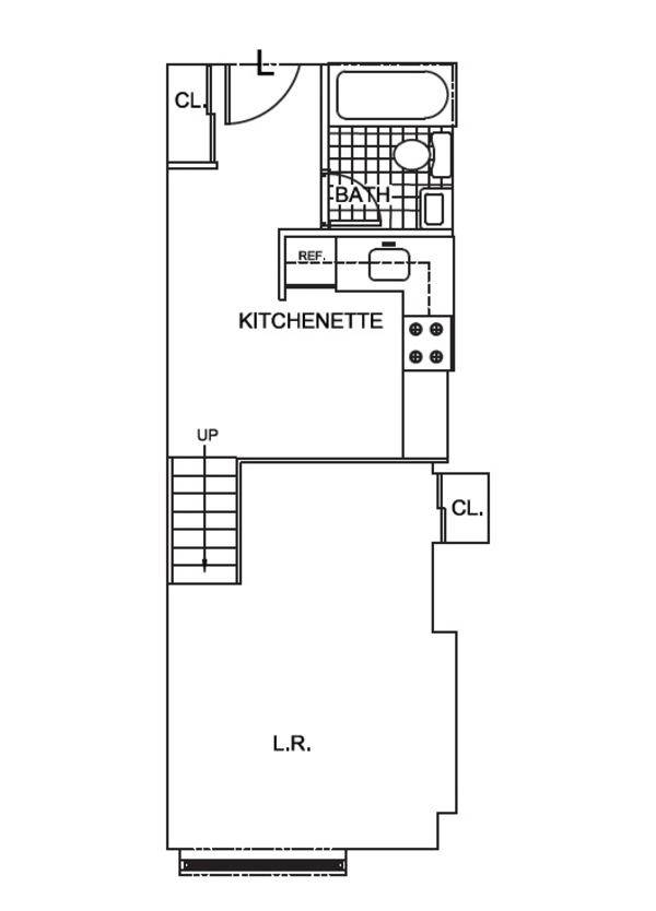 Large Sunny Newly RenovatedDUPLEX Studio Apt In Part-Time Elevator Bldg* South Gramercy Park