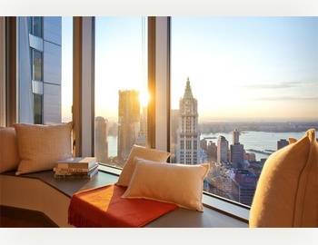 STRIKING 2BR,2BATH/1100 SF/LUXURY BLDG/FINNACIAL DISTRICT/WALL ST AREA /FRANK GEHRY DESIGN