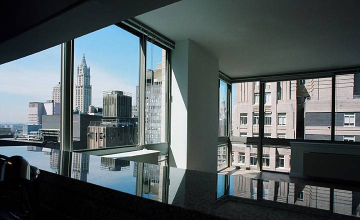 Modern highrise now has a large one bed available! Featuring hardwood floors, high ceilings, contemporary appliances. POOL! ROOFDECK!