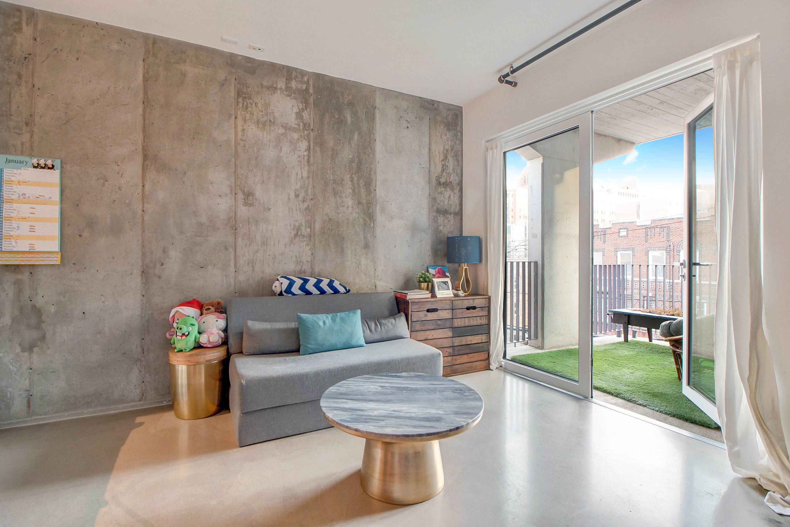Stunning 1BR corner unit with private elevator and outdoor space in the heart of Brooklyn - only a 20-minute ride into Manhattan