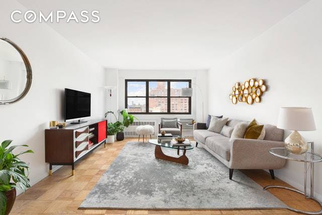 Come home to this high floor corner one bedroom apartment on Jane Street in the heart of the West Village.