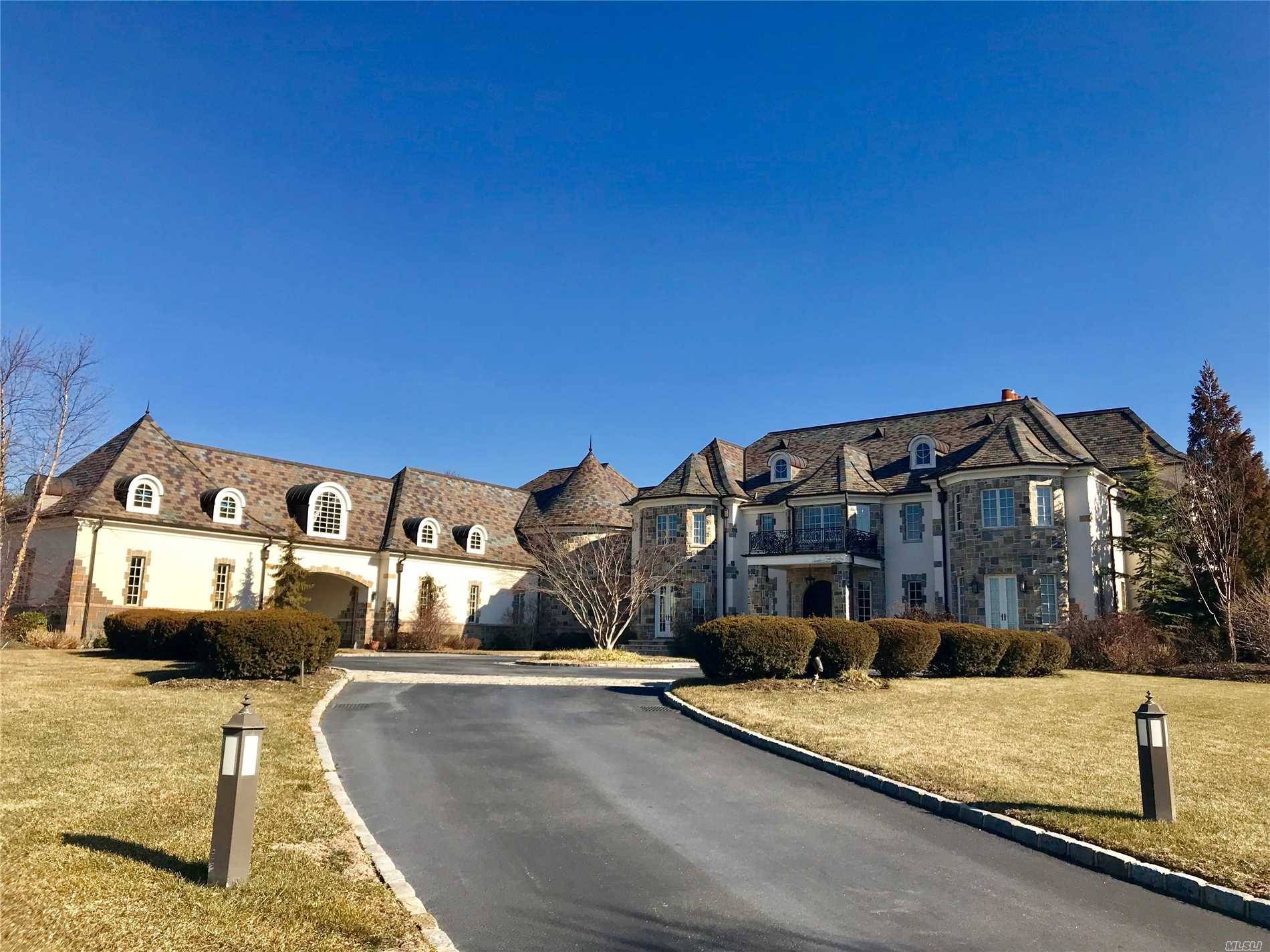 Gated Custom Built Masterpiece Estate In Brookville.