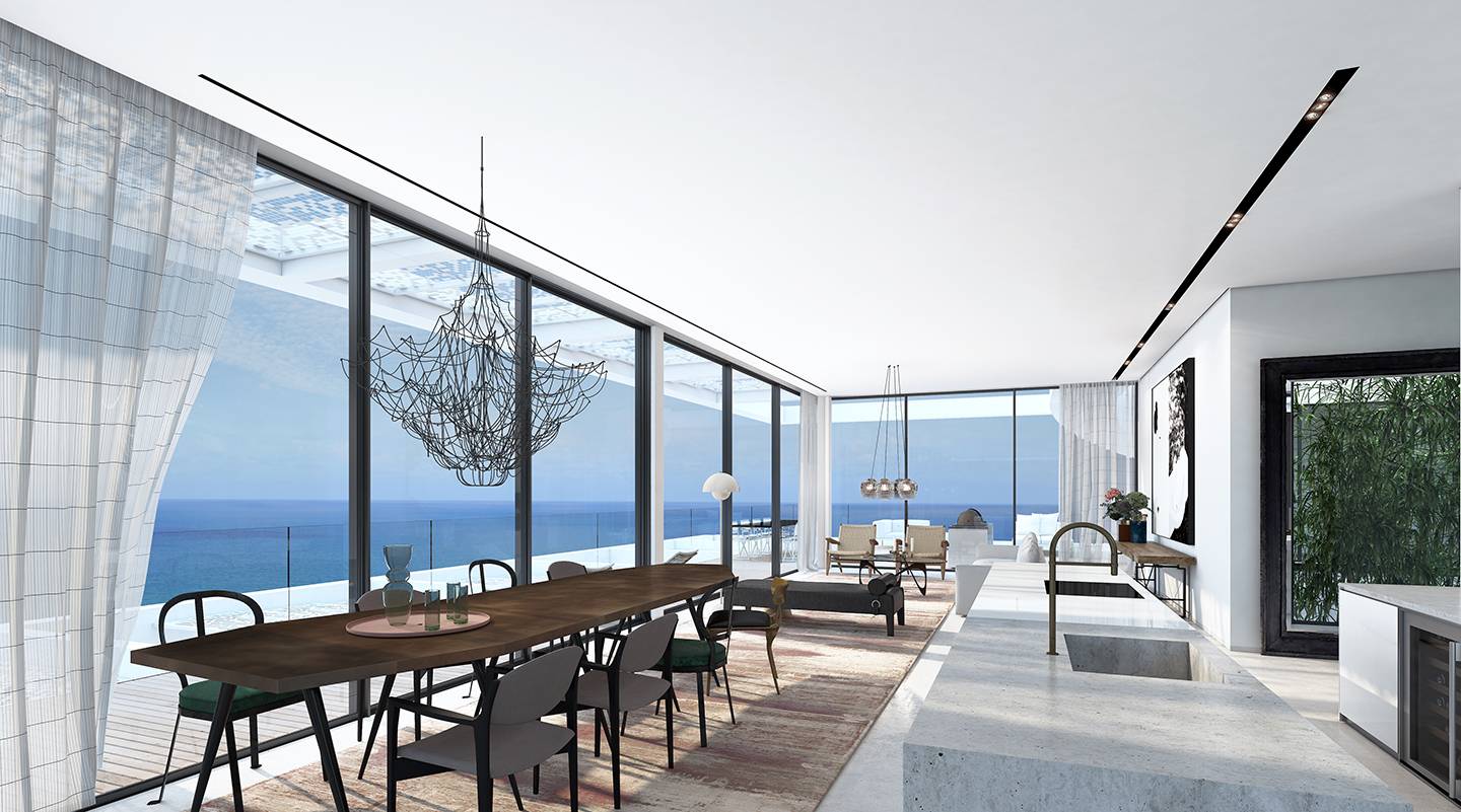 NEW & REVOLUTIONARY LUXURY RESIDENCE FRONT LINE ON TEL AVIV'S BEACH