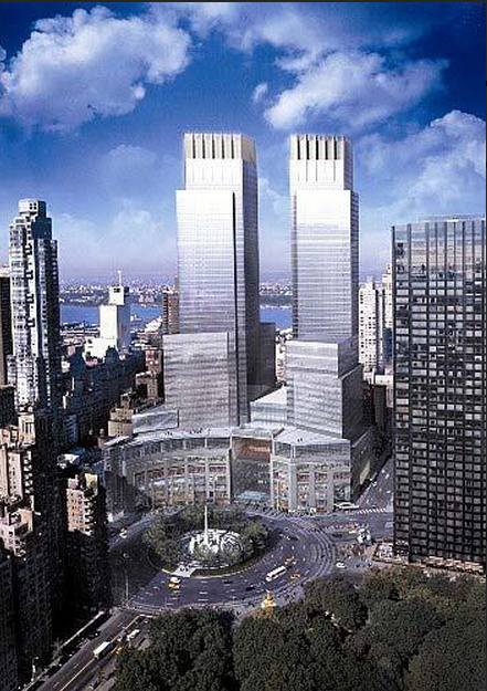 Time Warner Building Columbus Circle
