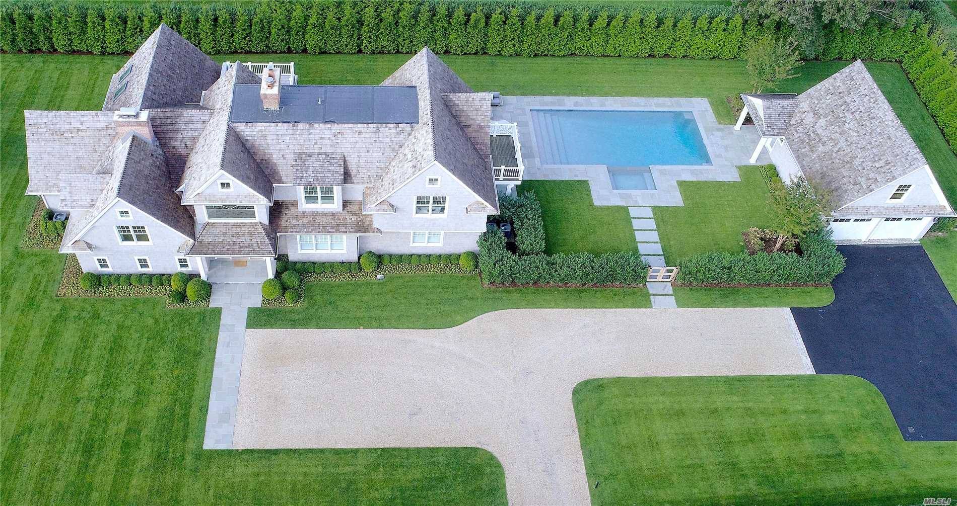 A very rare opportunity to own a new custom high end renovation South of Quogue Street.