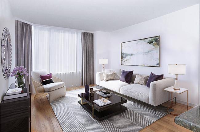 Midtown West Large 1 Bedroom 1 Bath, Washer and Dryer, WIC, New Rental Building, No Fee