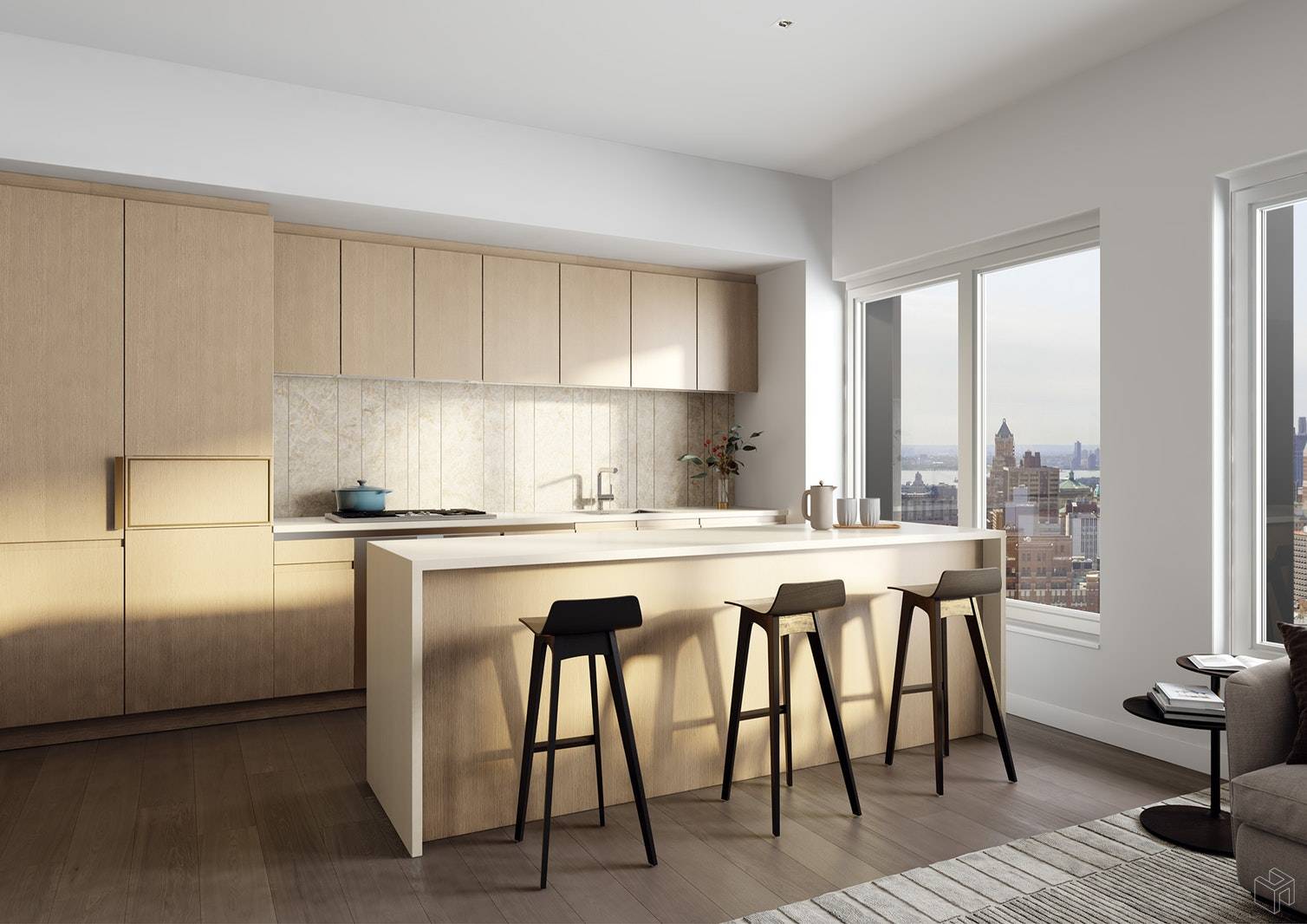 This comfortable studio offers bright, natural light and a thoughtful floor plan.