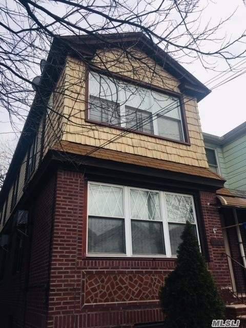 Great investment opportunity in Maspeth on a quiet street yet close to many stores, restaurants, and parks and transportation.