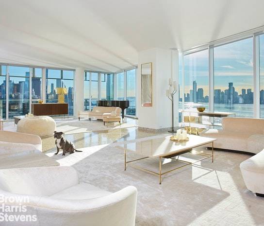 EXPANSIVE MASTERPIECE ON THE HUDSON RIVERNever before available, this extraordinary triplex high atop Richard Meier's 165 Charles Street is being offered for sale the first time since its completion.
