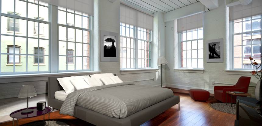 DUMBO Waterfront Luxury Loft One Bedroom and Two Bedroom Full Service Rental  No Fee