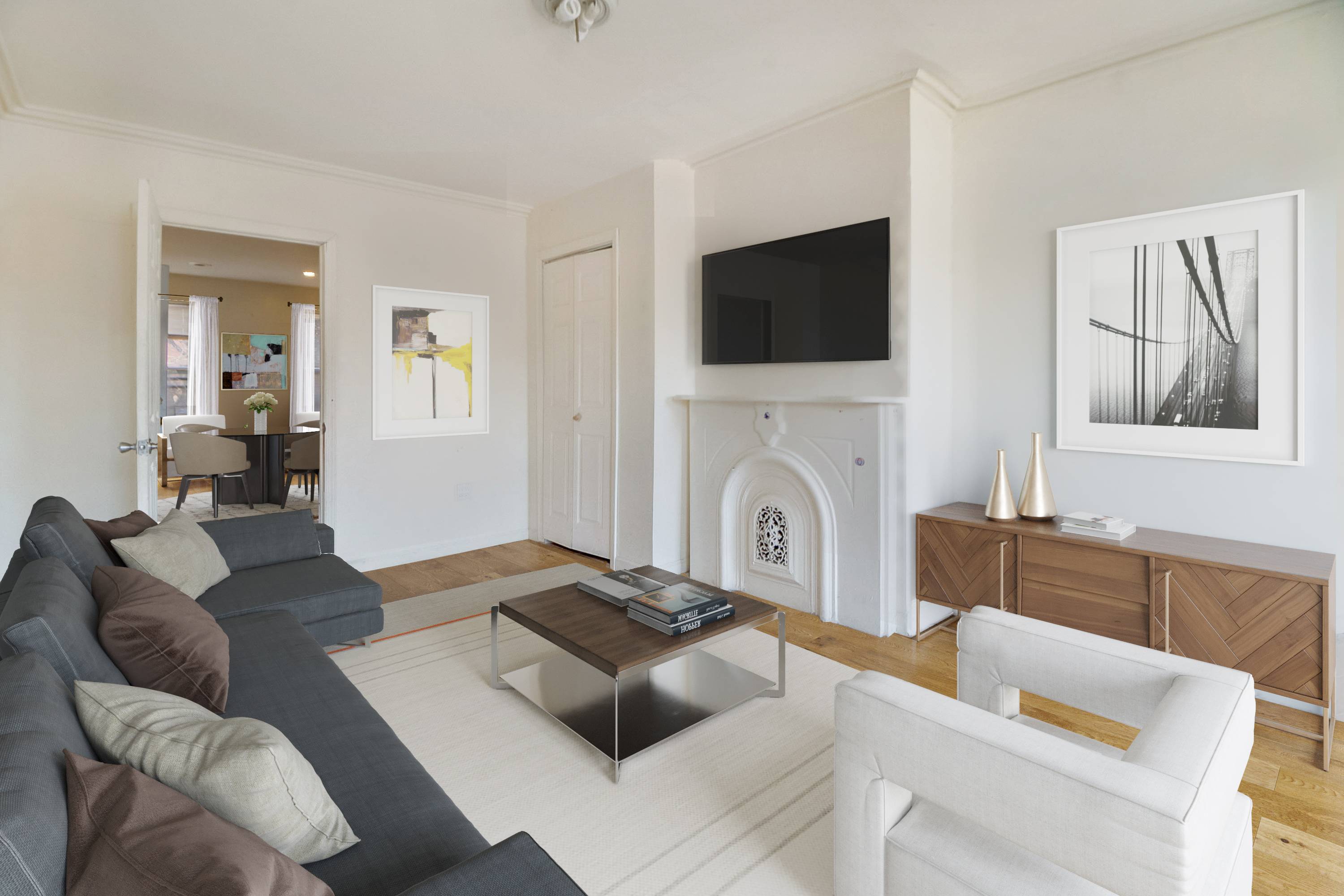 2 family townhouse in the heart of prime Bedford Stuyvesant Brooklyn